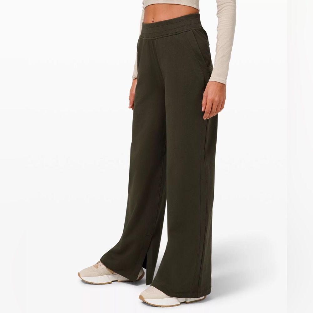 Lululemon LA Wide Leg Side Split High-Rise Pant